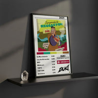 Cuadro Duki - Temporada de reggaetón