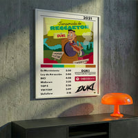 Cuadro Duki - Temporada de reggaetón