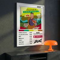 Cuadro Duki - Temporada de reggaetón