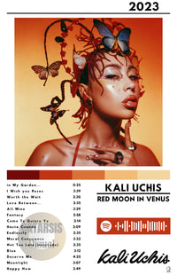 Cuadro Kali Uchis - Red Moon in Venus