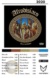 Cuadro Rauw Alejandro - Afrodisíaco