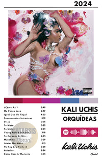 Cuadro Kali Uchis - Orquideas