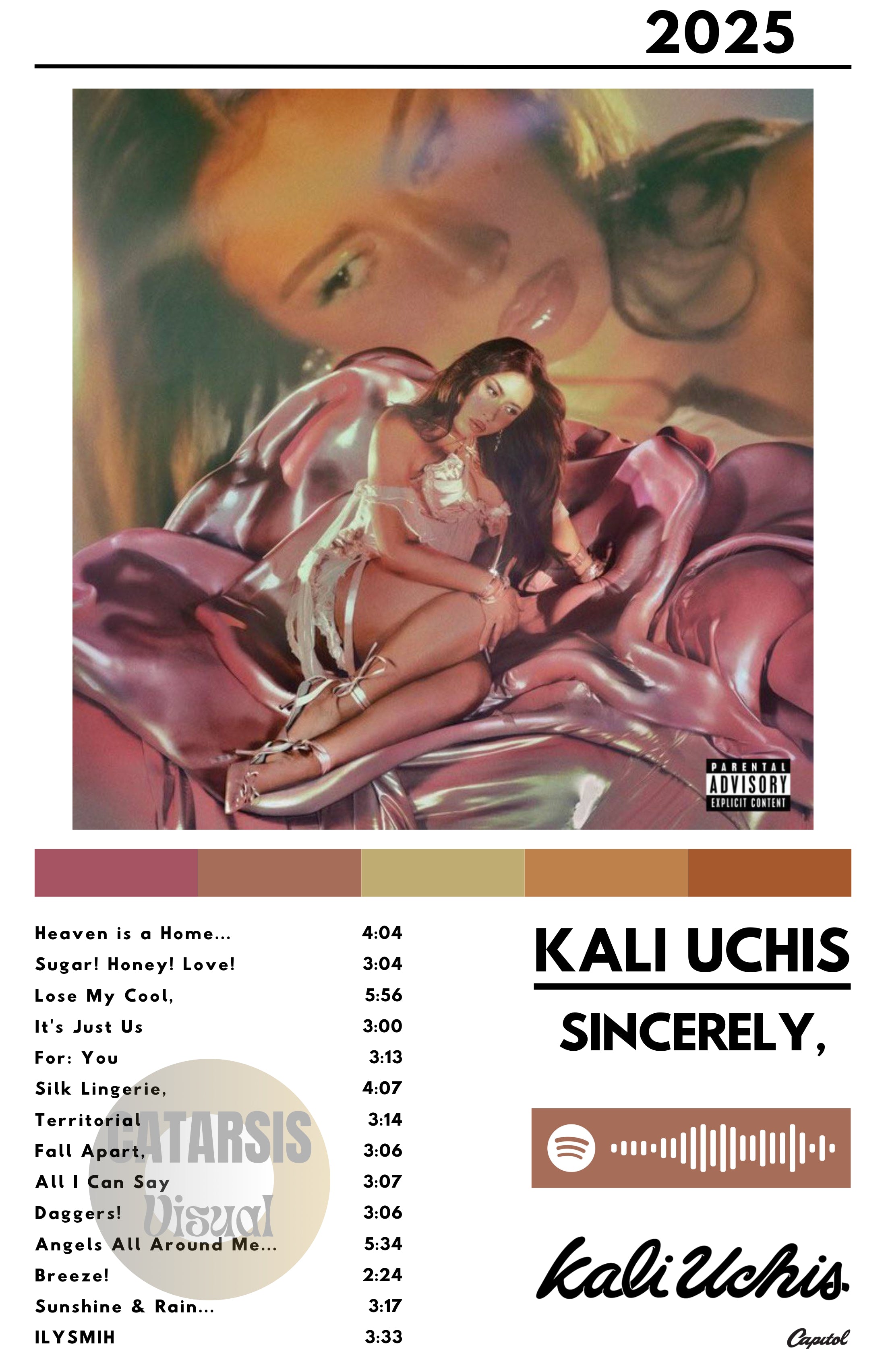 Cuadro Kali Uchis - Sincerely