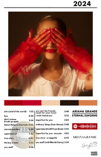 Cuadro Ariana Grande - Slightly Deluxe Version 2 - Catarsis Visual