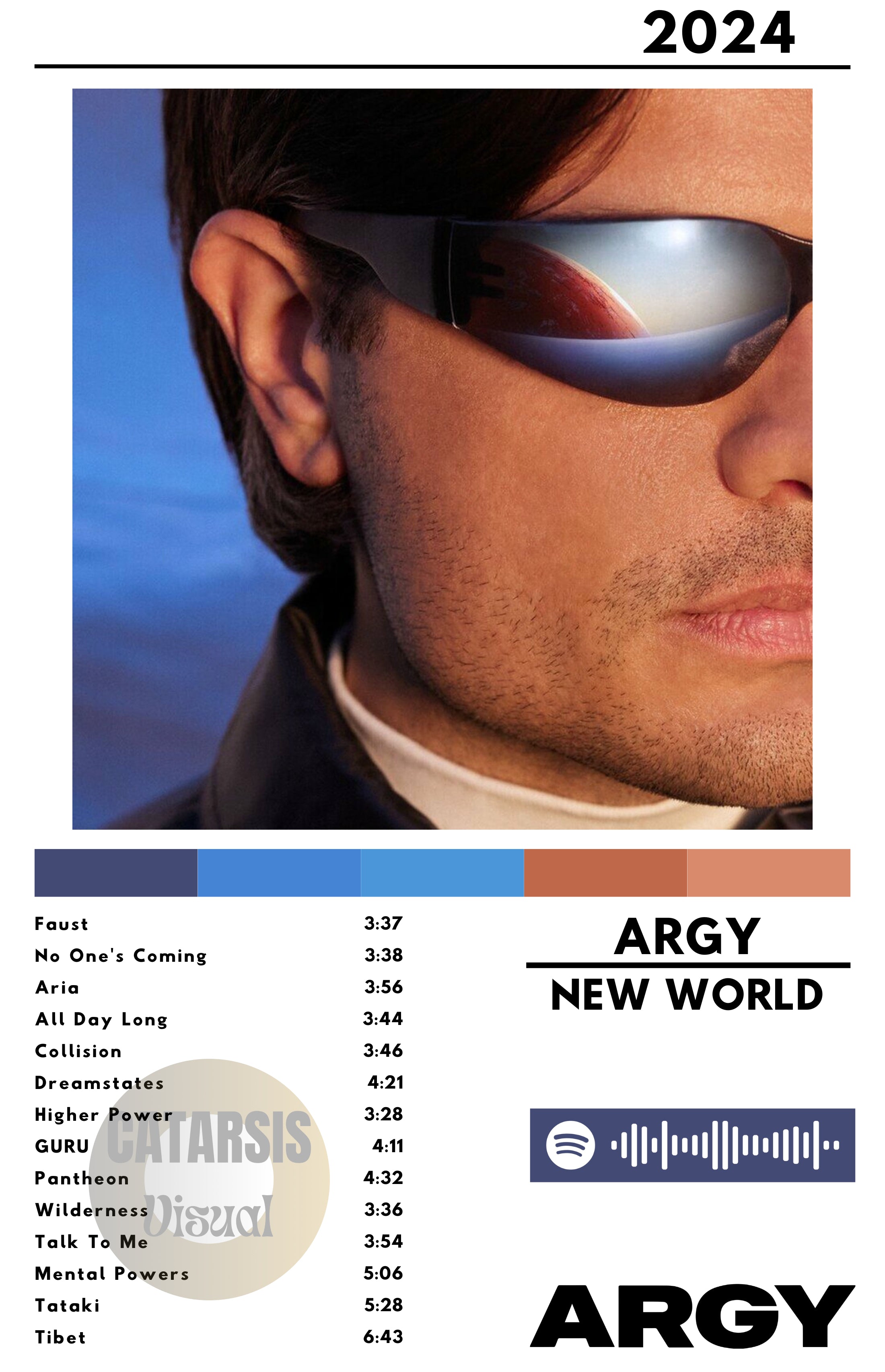 Cuadro Argy - New World - Catarsis Visual