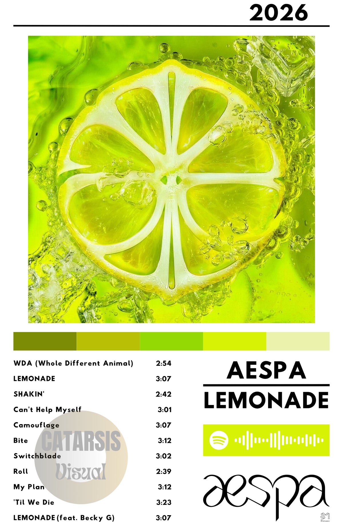 Cuadro Aespa - Lemonade