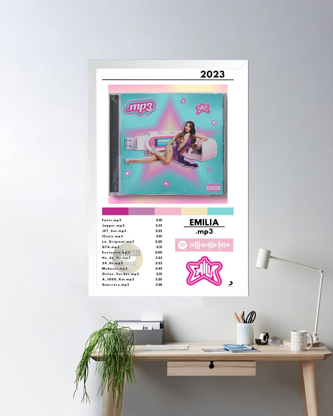 Cuadro Emilia - .MP3