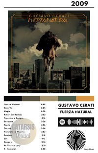 Cuadro Gustavo Cerati - Fuerza Natural