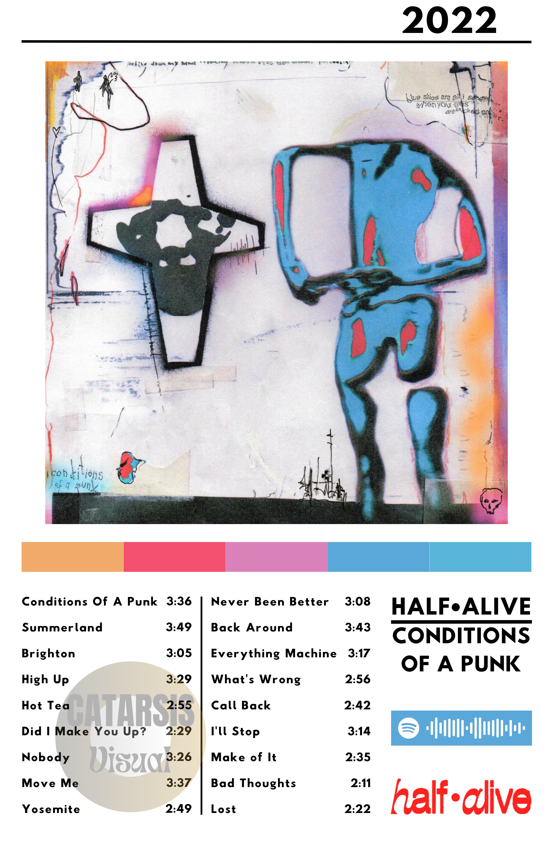 Cuadro Half Alive - Conditions of a Punk