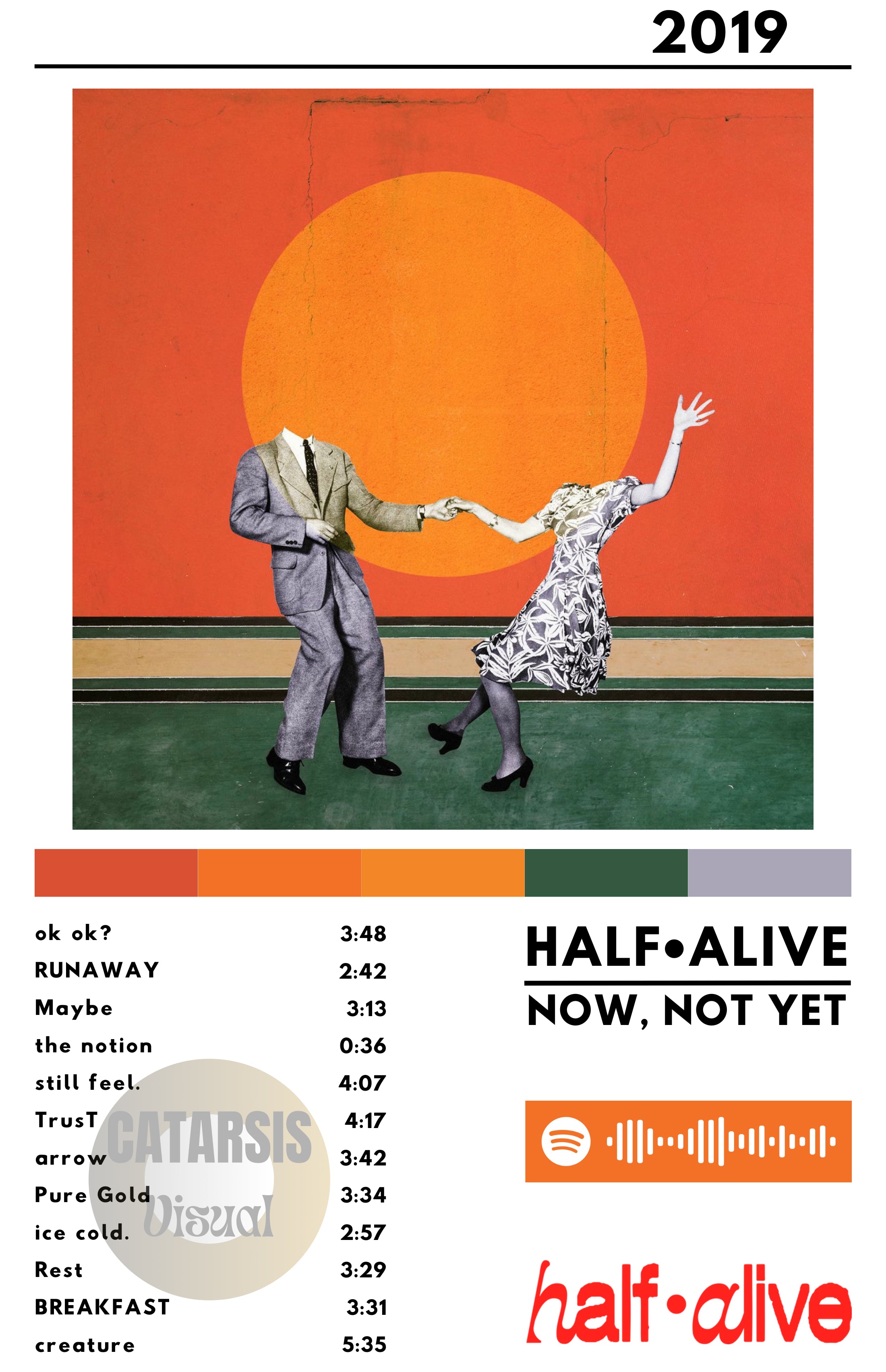Cuadro Half Alive - Now, Not Yet