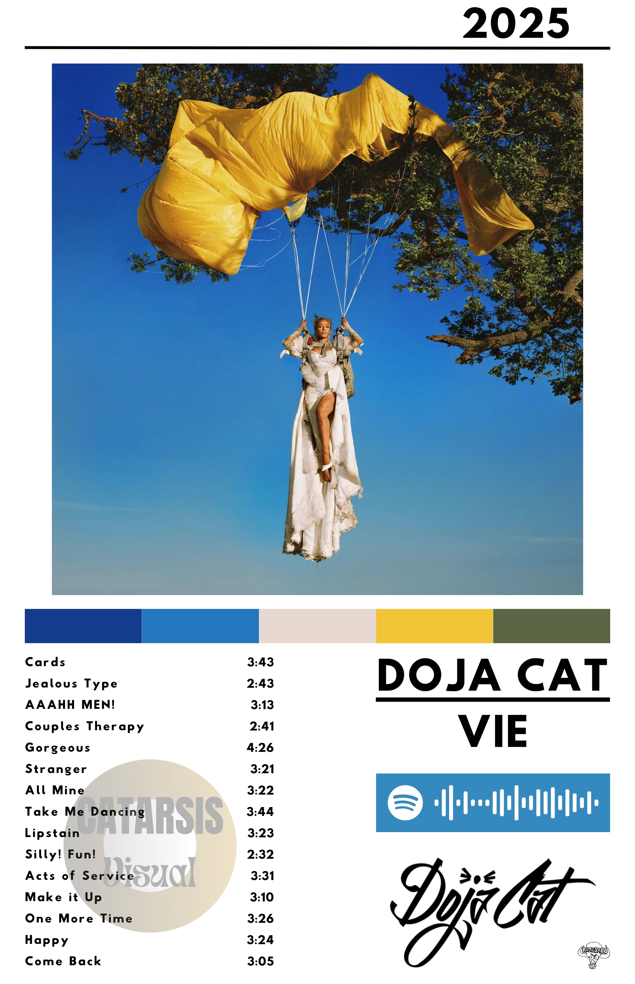 Cuadro Doja Cat - Vie