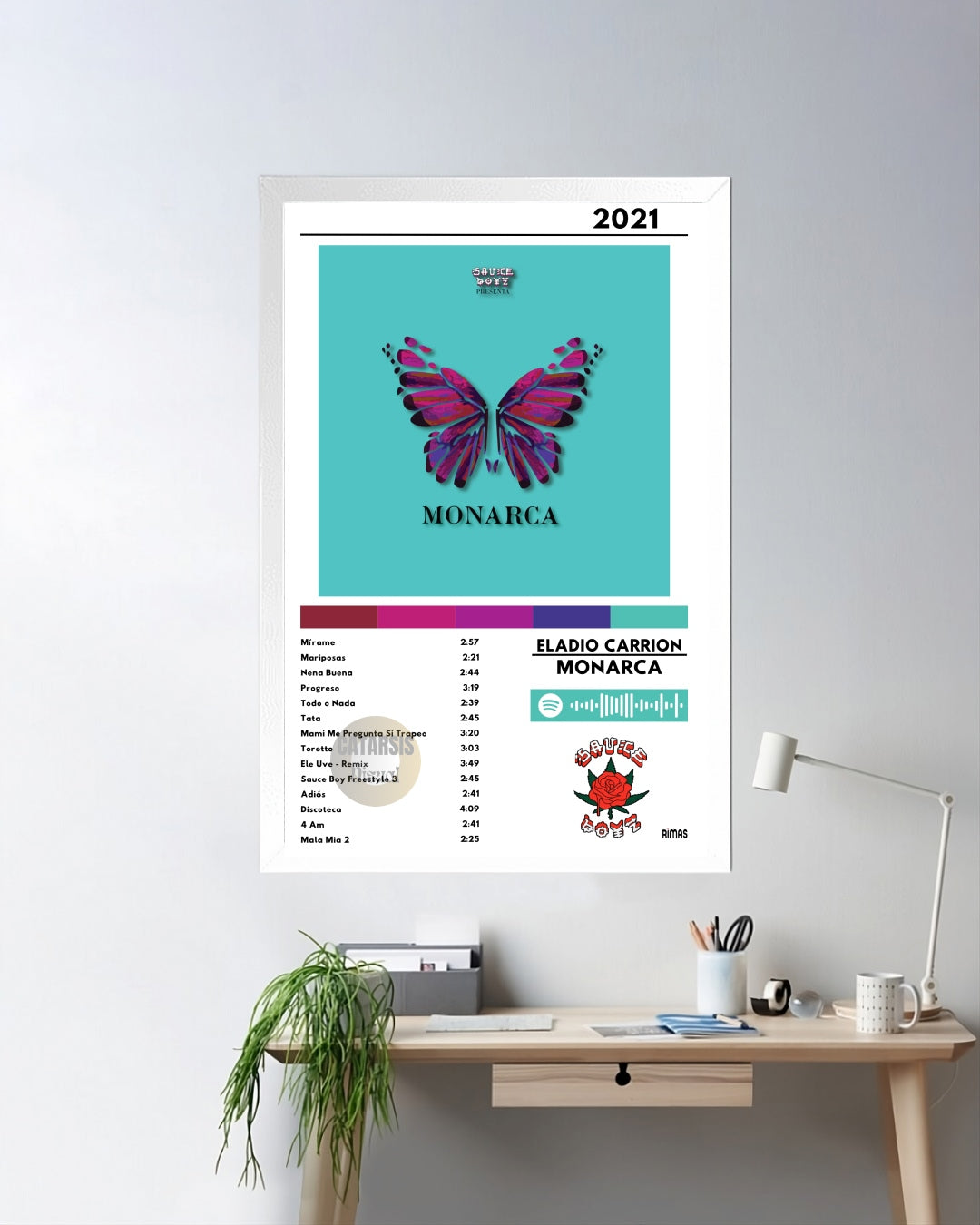 Cuadro Eladio Carrión - Monarca