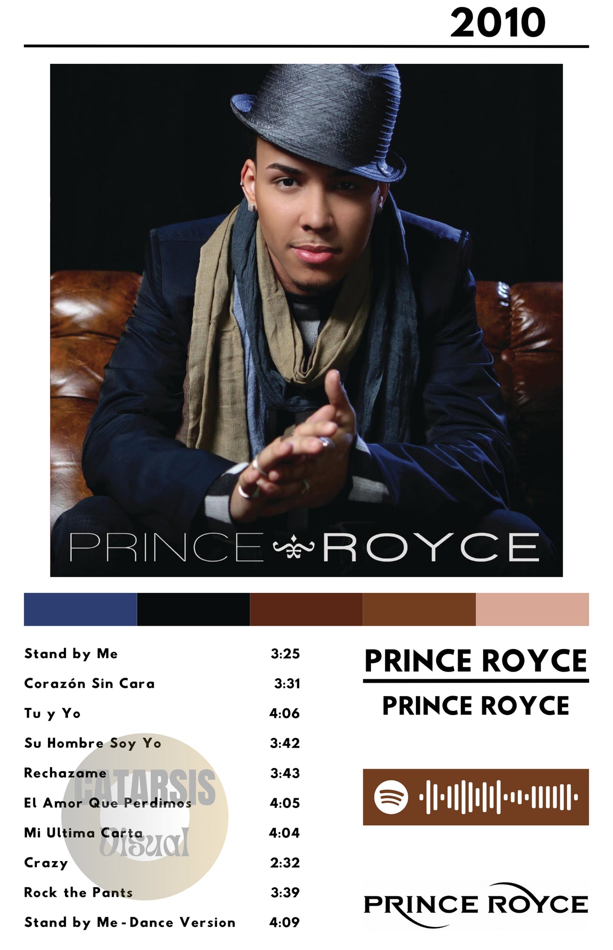 Cuadro Prince Royce - Prince Royce