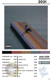 Cuadro Baby Keem - The Melodic Blue - Catarsis Visual