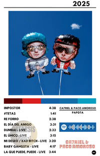 Cuadro CA7RIEL & Paco Amoroso - Papota