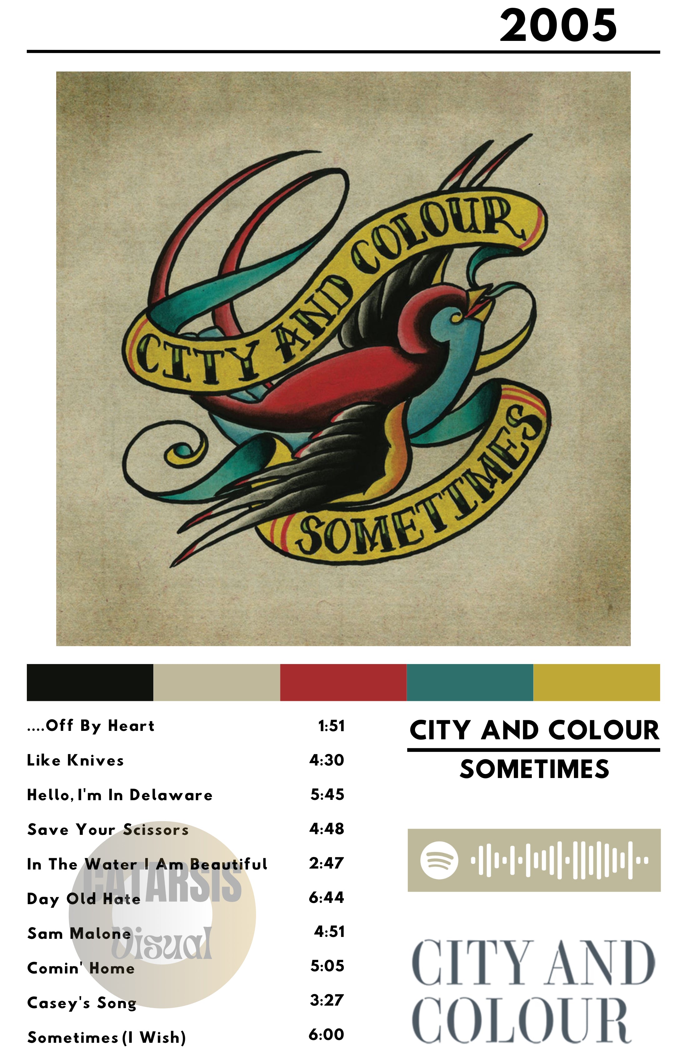 Cuadro City and the Colour - Sometimes