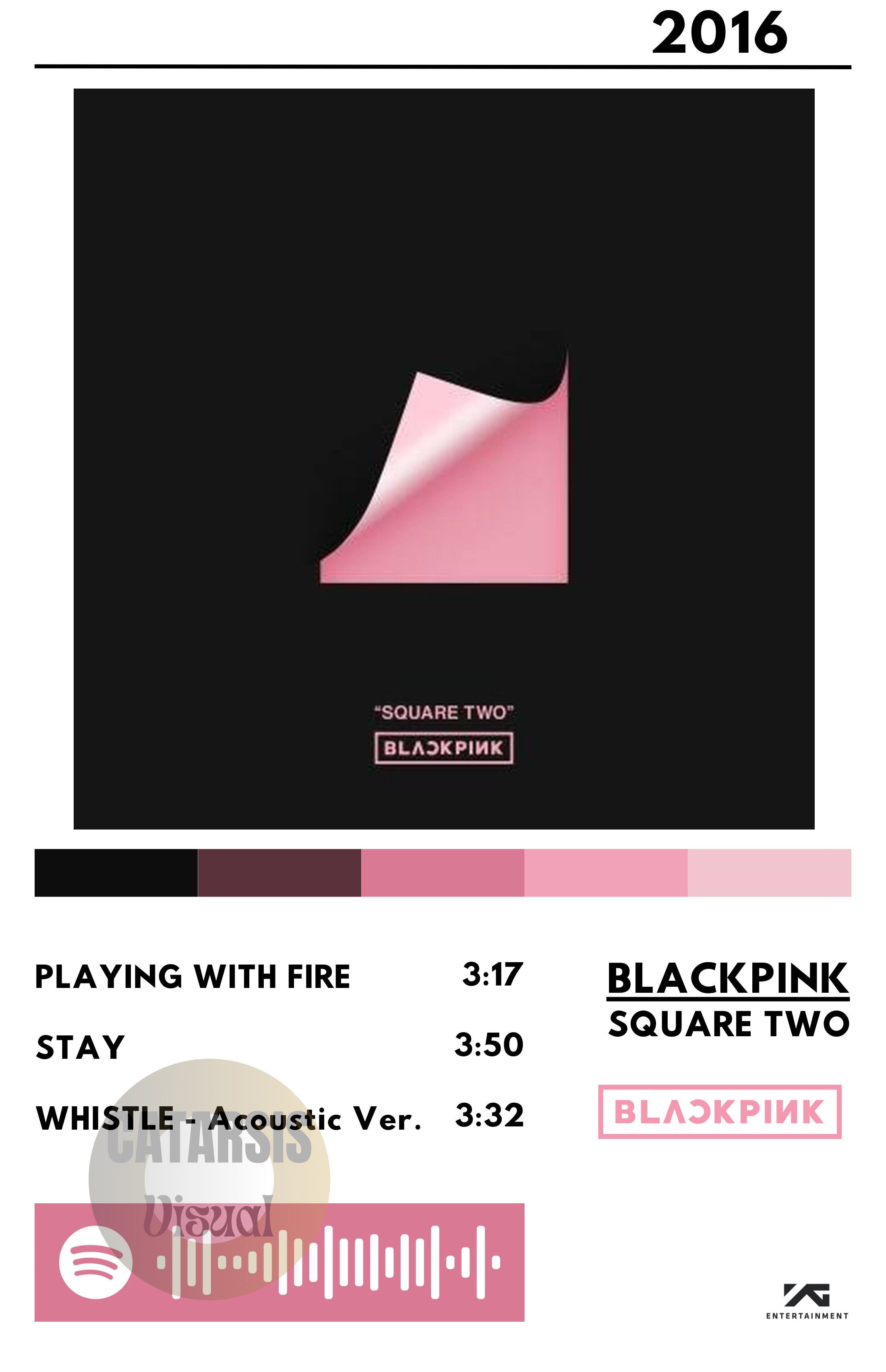 Cuadro BLACKPINK - Square Two