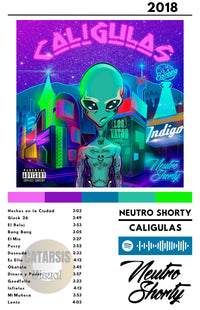 Cuadro Neutro Shorty - Caligulas