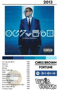 Cuadro Chris Brown - Fortune