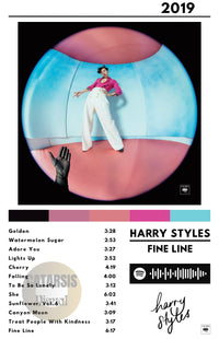 Cuadro Harry Styles - Fine Line