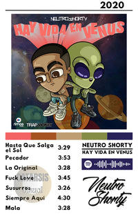 Cuadro Neutro Shorty - Hay Vida en Venus