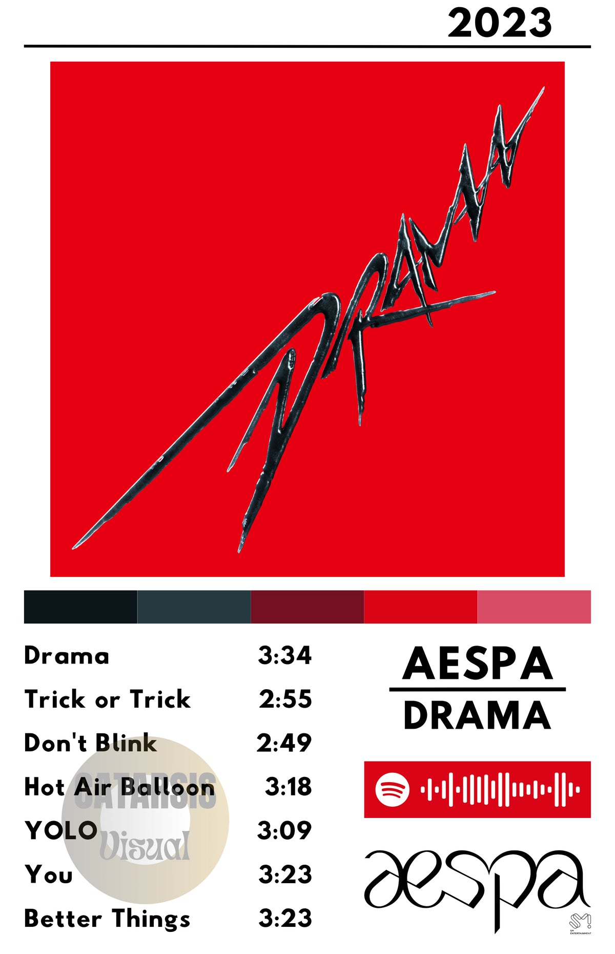 Cuadro Aespa - Drama