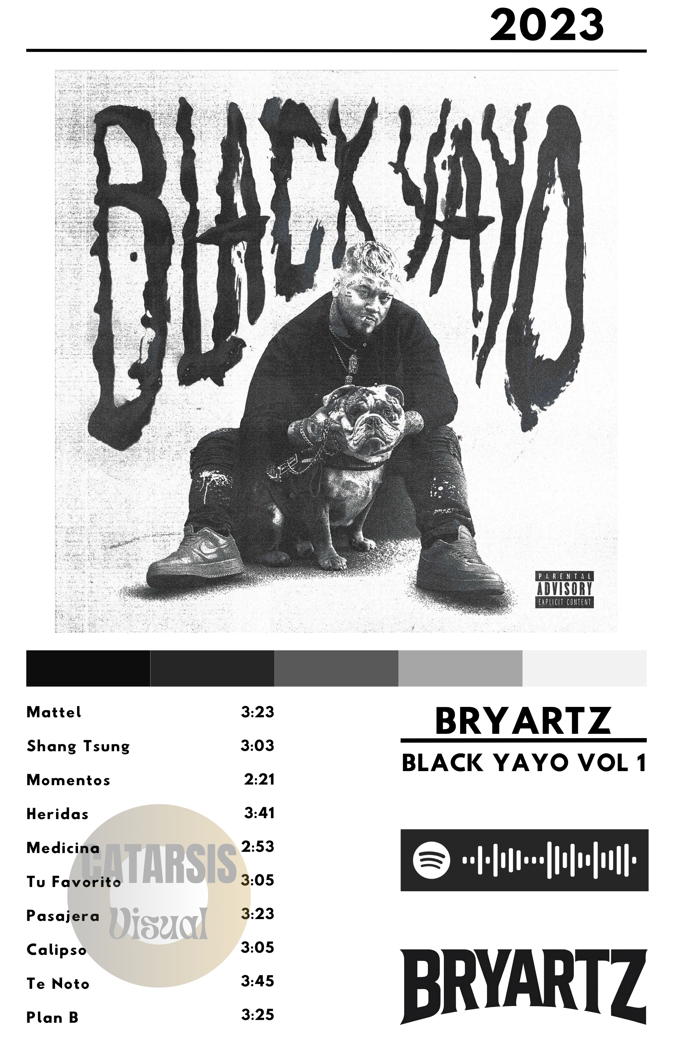 Cuadro Bryartz - BLACK YAYO, VOL. 1