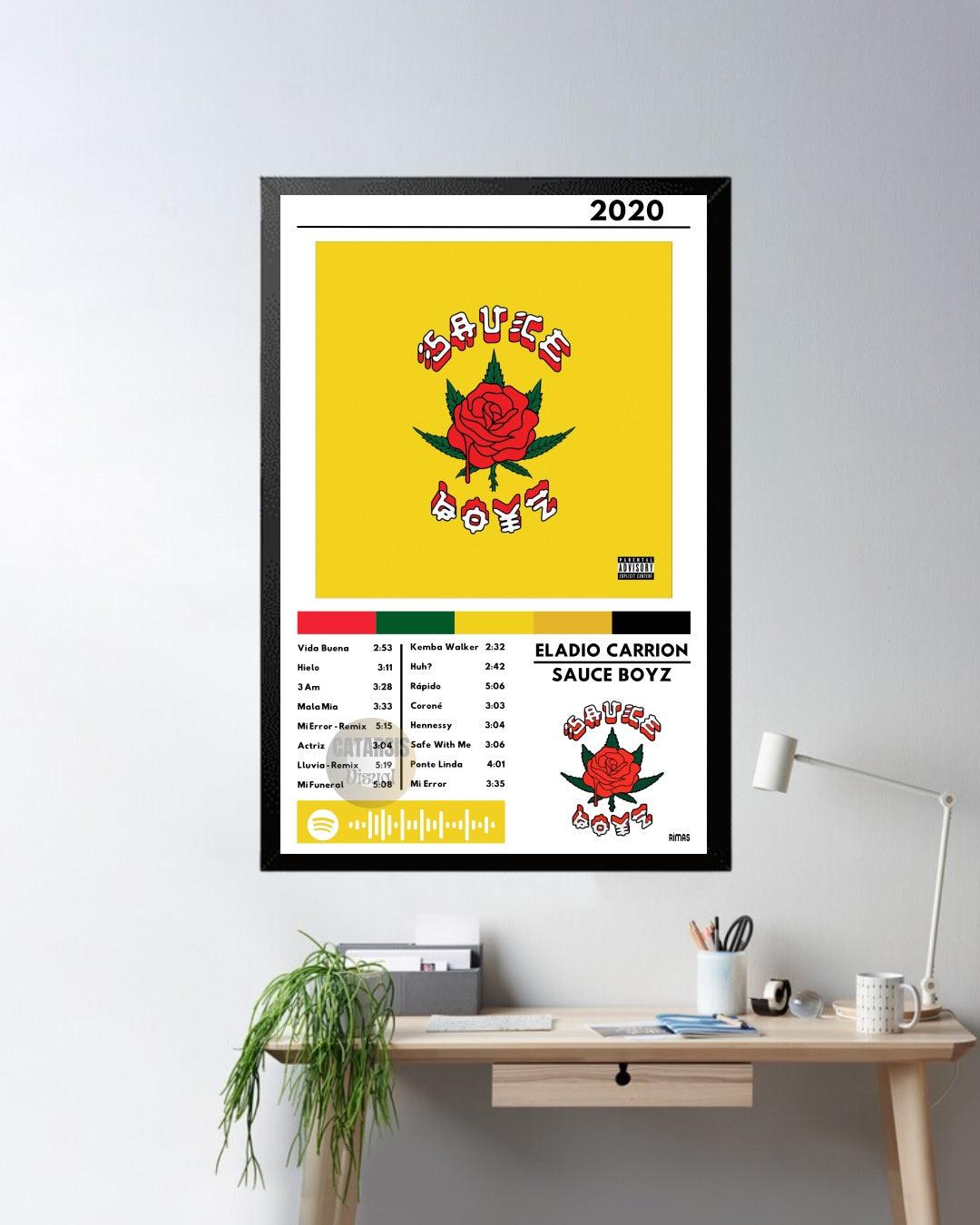 Cuadro Eladio Carrión - Sauce Boyz