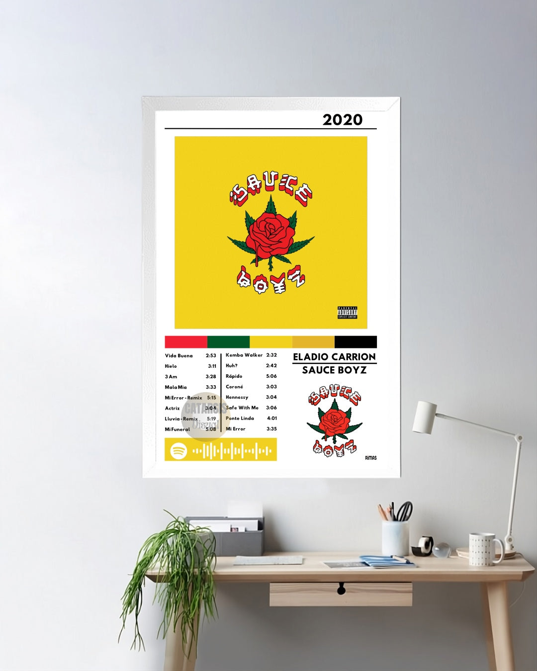 Cuadro Eladio Carrión - Sauce Boyz