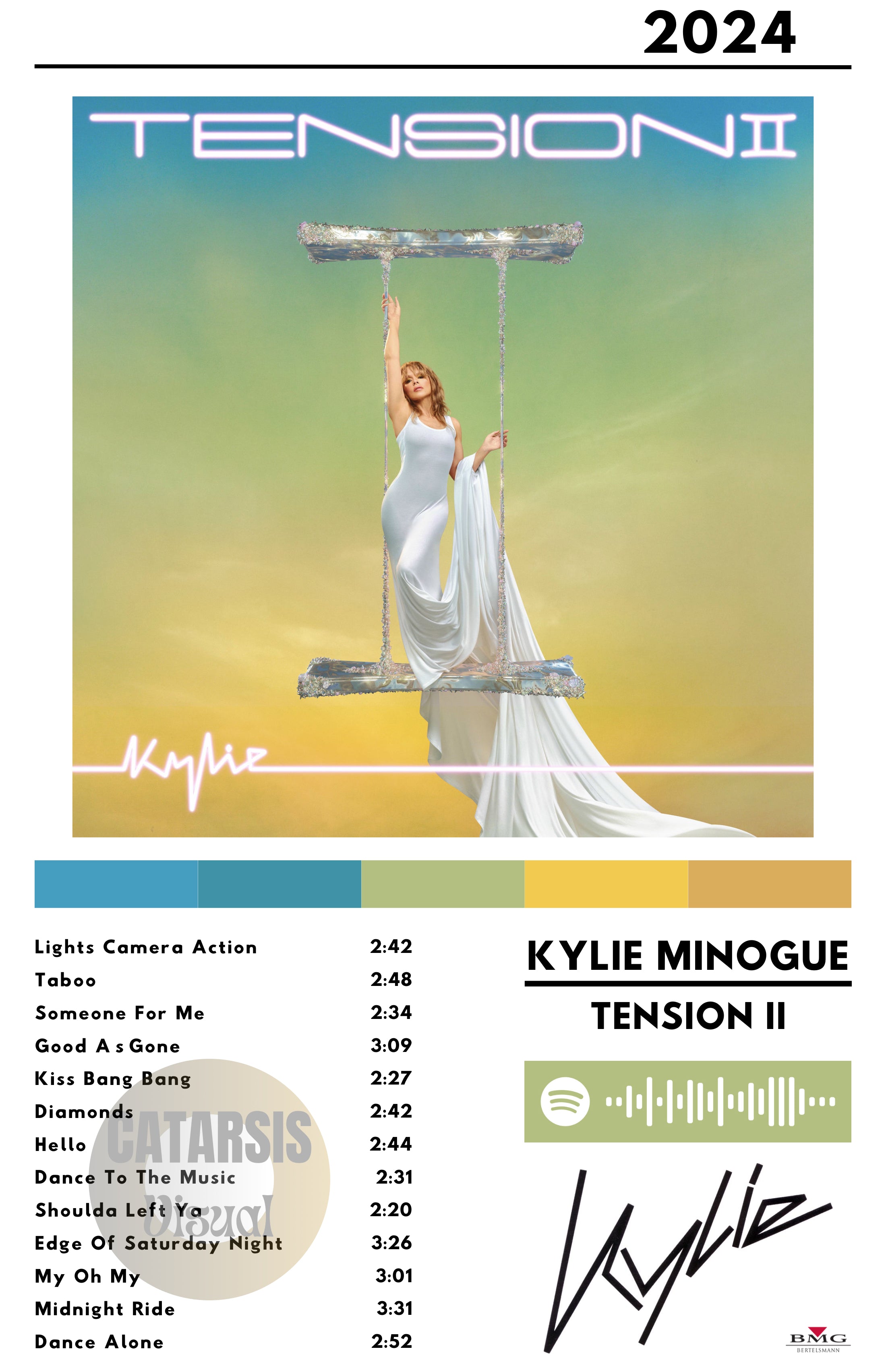 Cuadro Kylie Minogue - Tension II