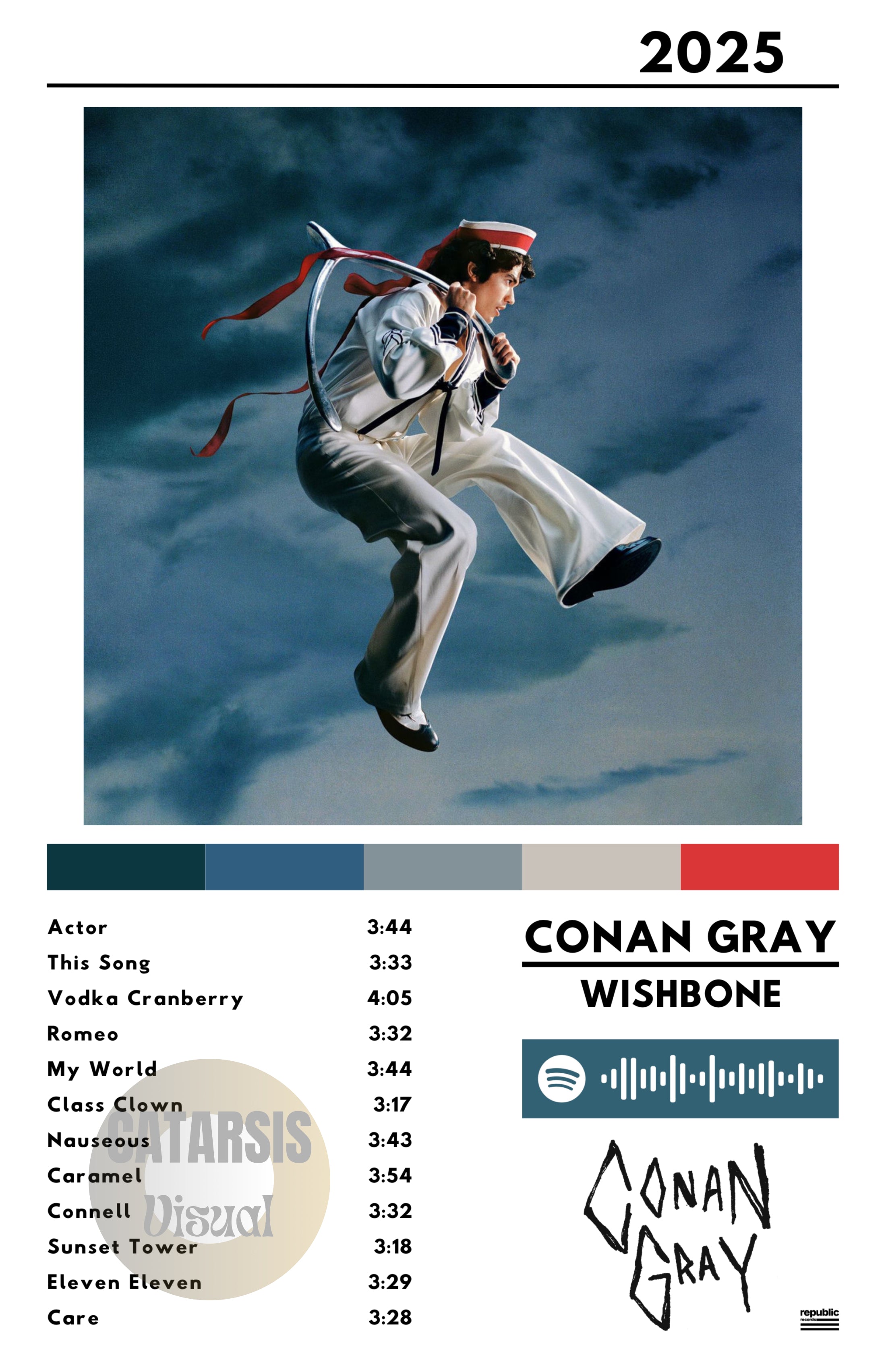 Cuadro Conan Gray - Wishbone
