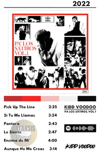 Cuadro Kidd Voodoo  - Pa Los Satiros, Vol. 1