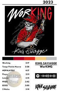 Cuadro King Savagge - WorKING