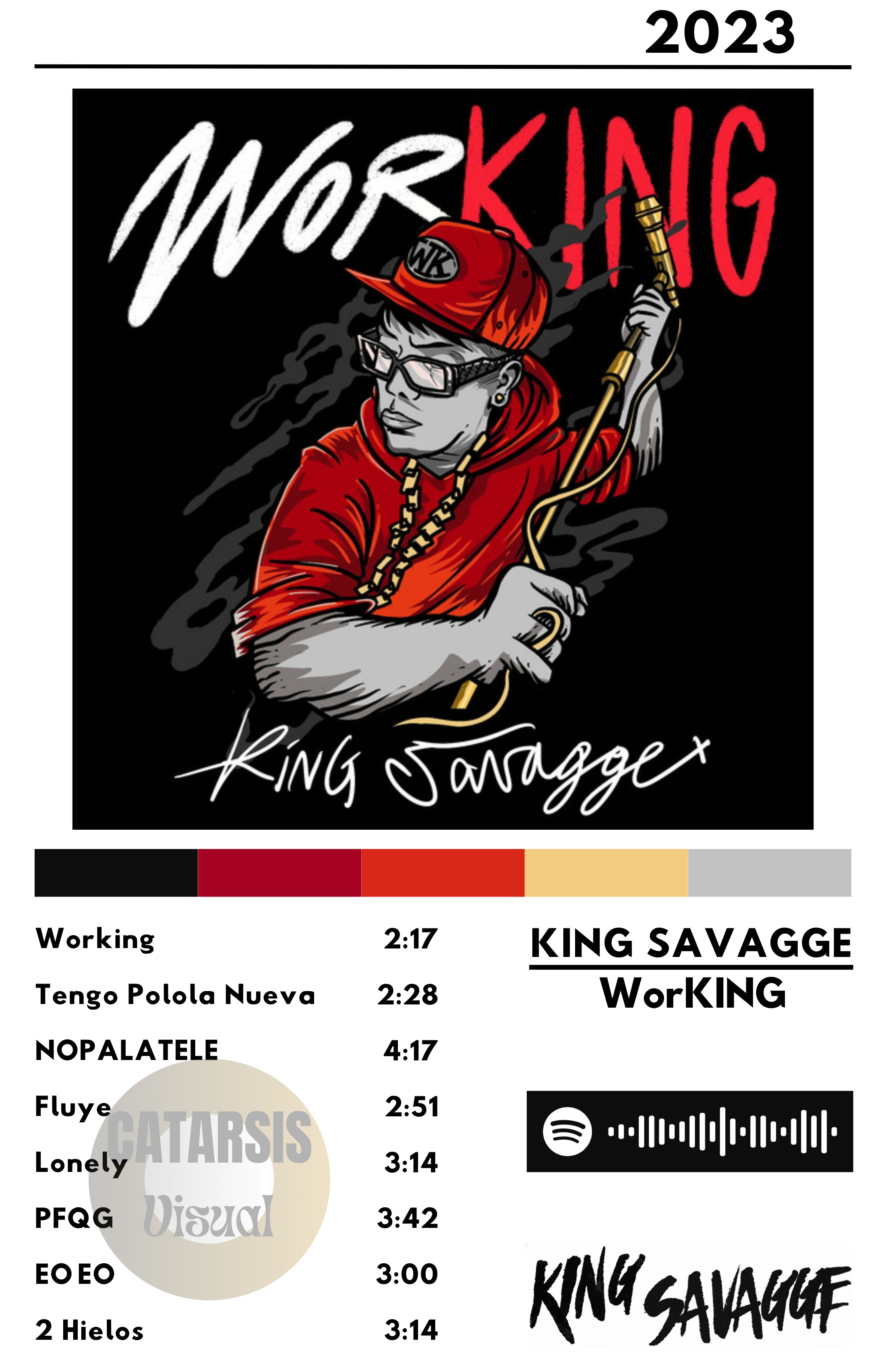 Cuadro King Savagge - WorKING