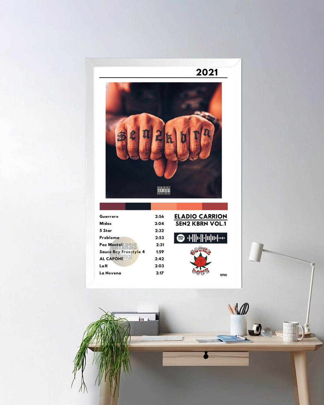 Cuadro Eladio Carrión - SEN2 KBRN, VOL. 1