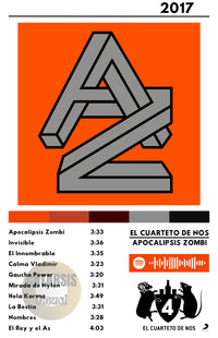 Cuadro El Cuarteto de Nos - Apocalipsis zombi