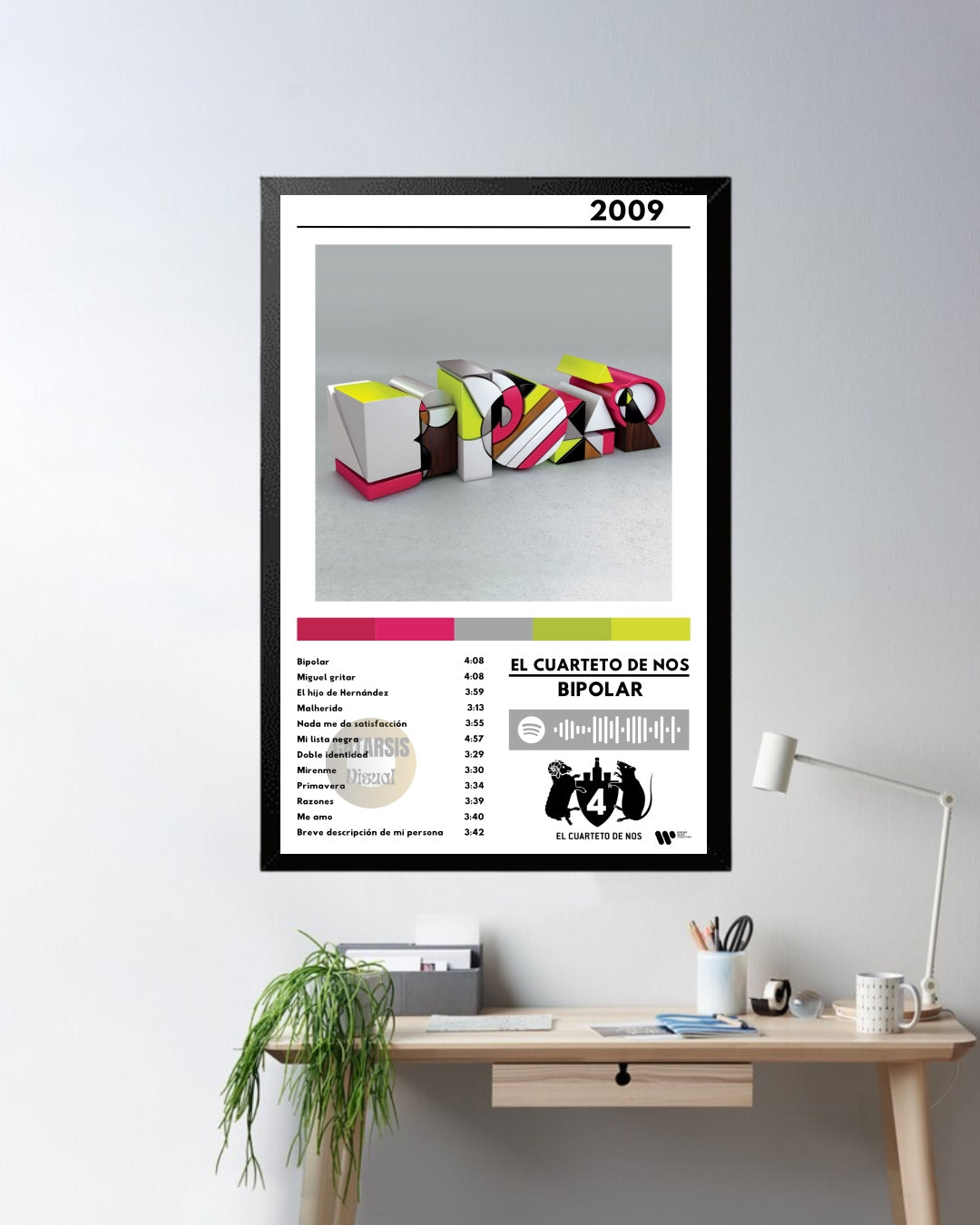 Cuadro El Cuarteto de Nos - Bipolar