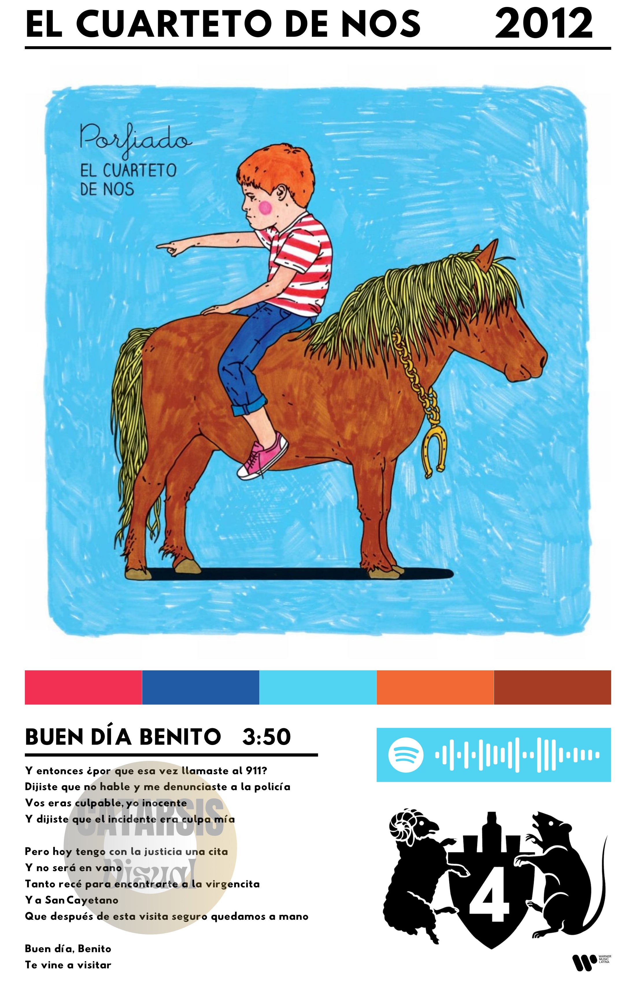 Cuadro El Cuarteto de Nos - Buen día Benito