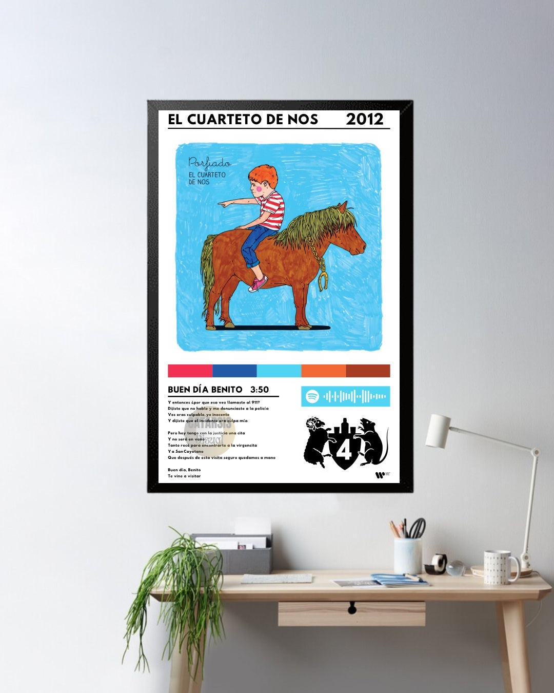 Cuadro El Cuarteto de Nos - Buen día Benito
