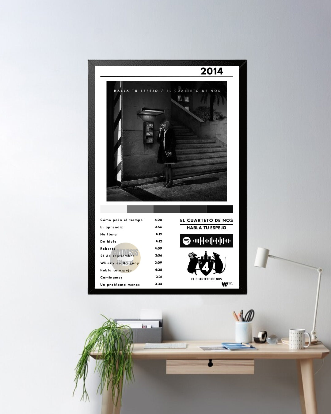 Cuadro El Cuarteto de Nos - Habla tu espejo