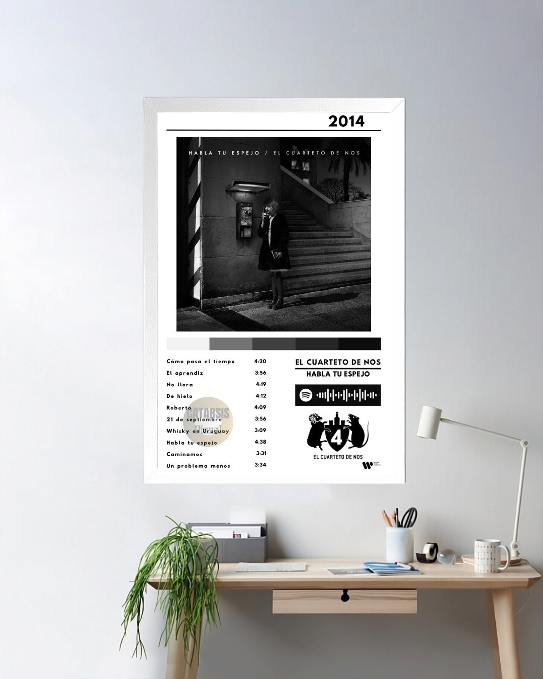 Cuadro El Cuarteto de Nos - Habla tu espejo