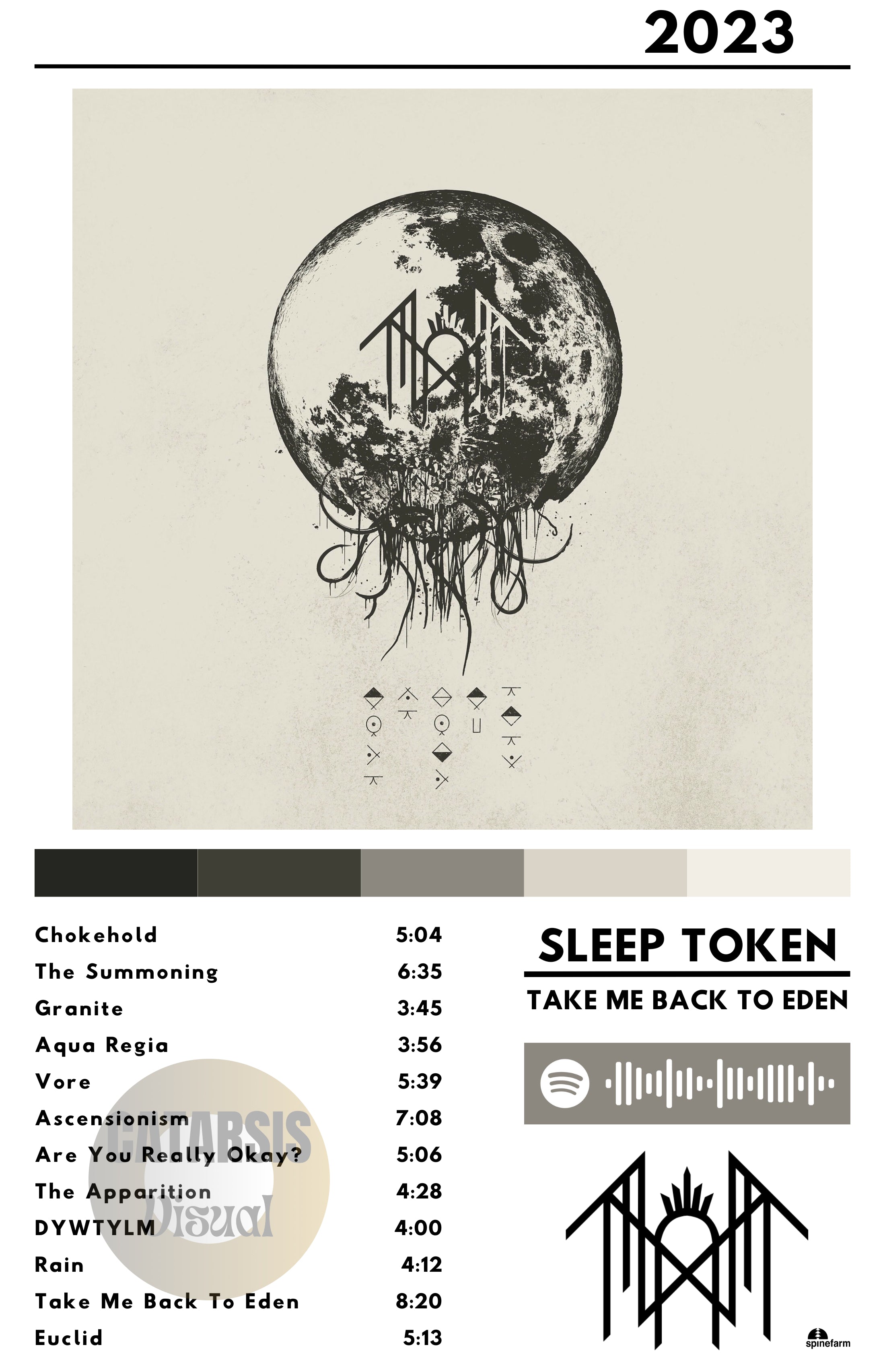Cuadro Sleep Token - Taken Me Back To Eden