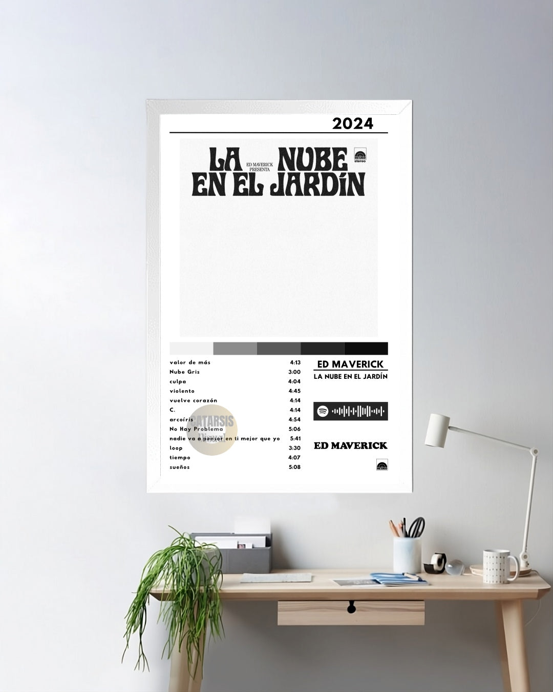 Cuadro Ed Maverick - LA NUBE EN EL JARDÍN