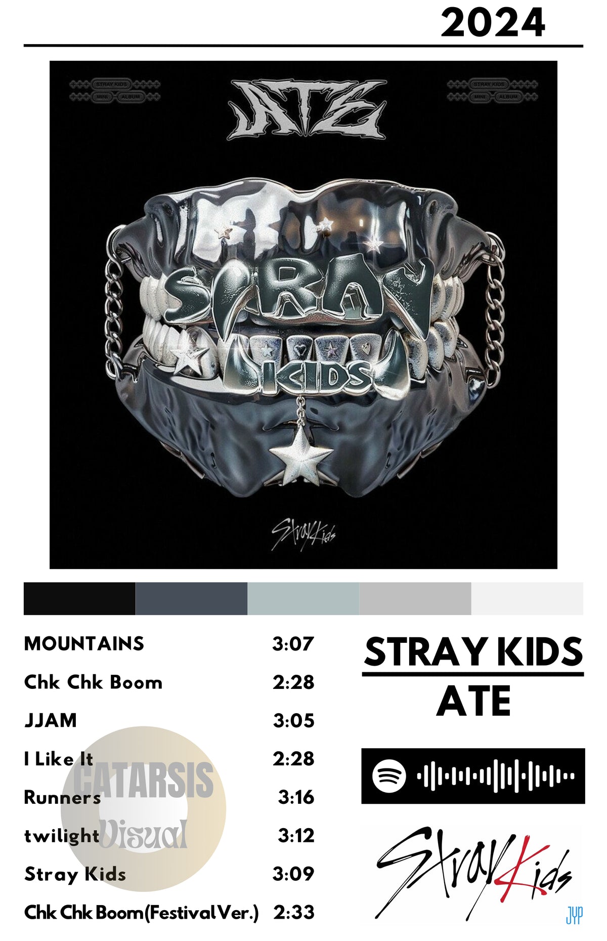 Cuadro Stray Kids - ATE
