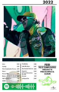 Cuadro Feid - FELIZ CUMPLEAÑOS FERXXO TE PIRATEAMOS EL ÁLBUM (Versión 2)