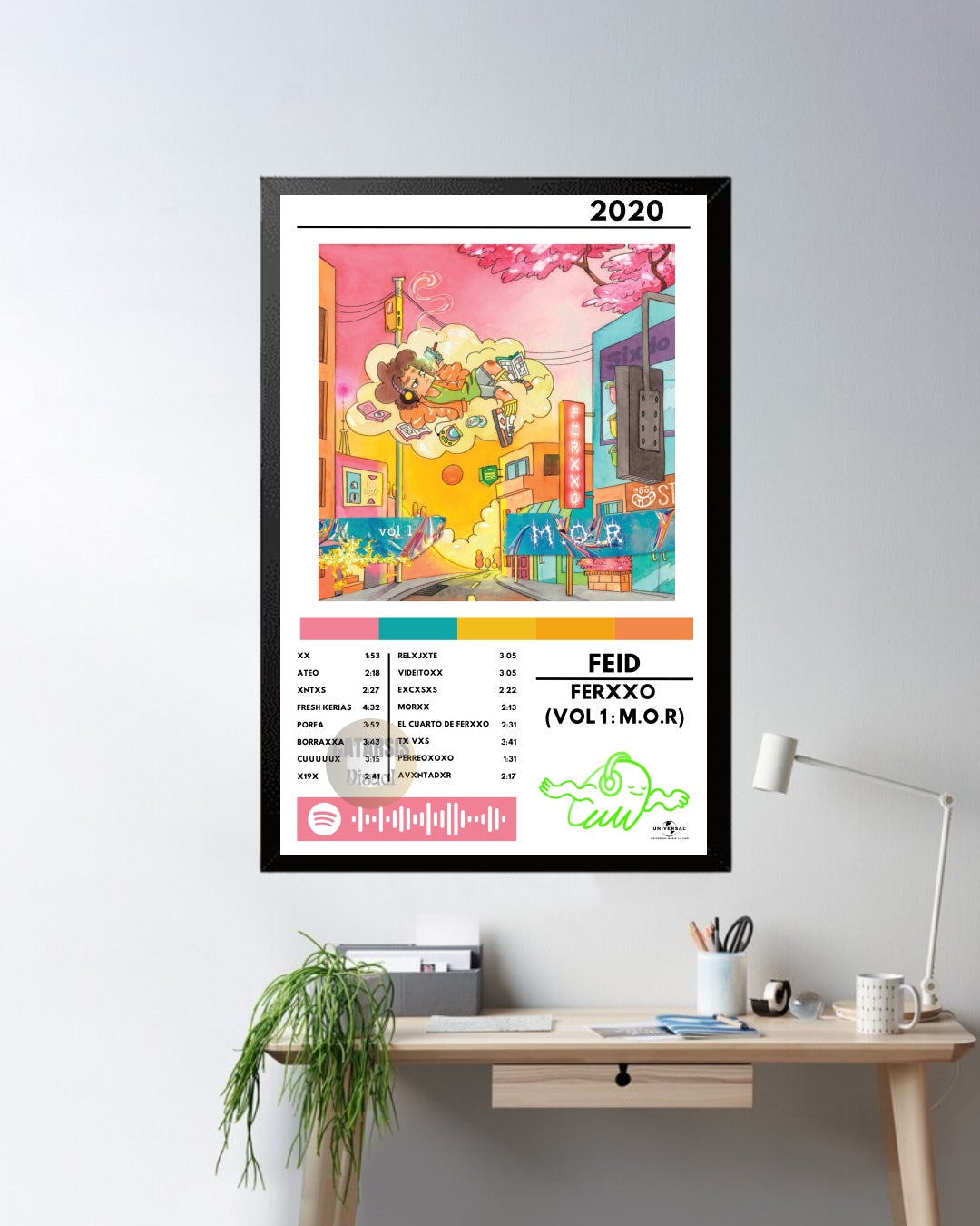 Cuadro Feid - FERXXO (VOL 1: M.O.R)