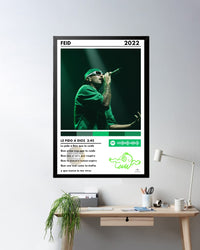 Cuadro Feid - Le Pido a DIOS