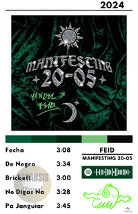 Cuadro Feid - MANIFESTING 20-05