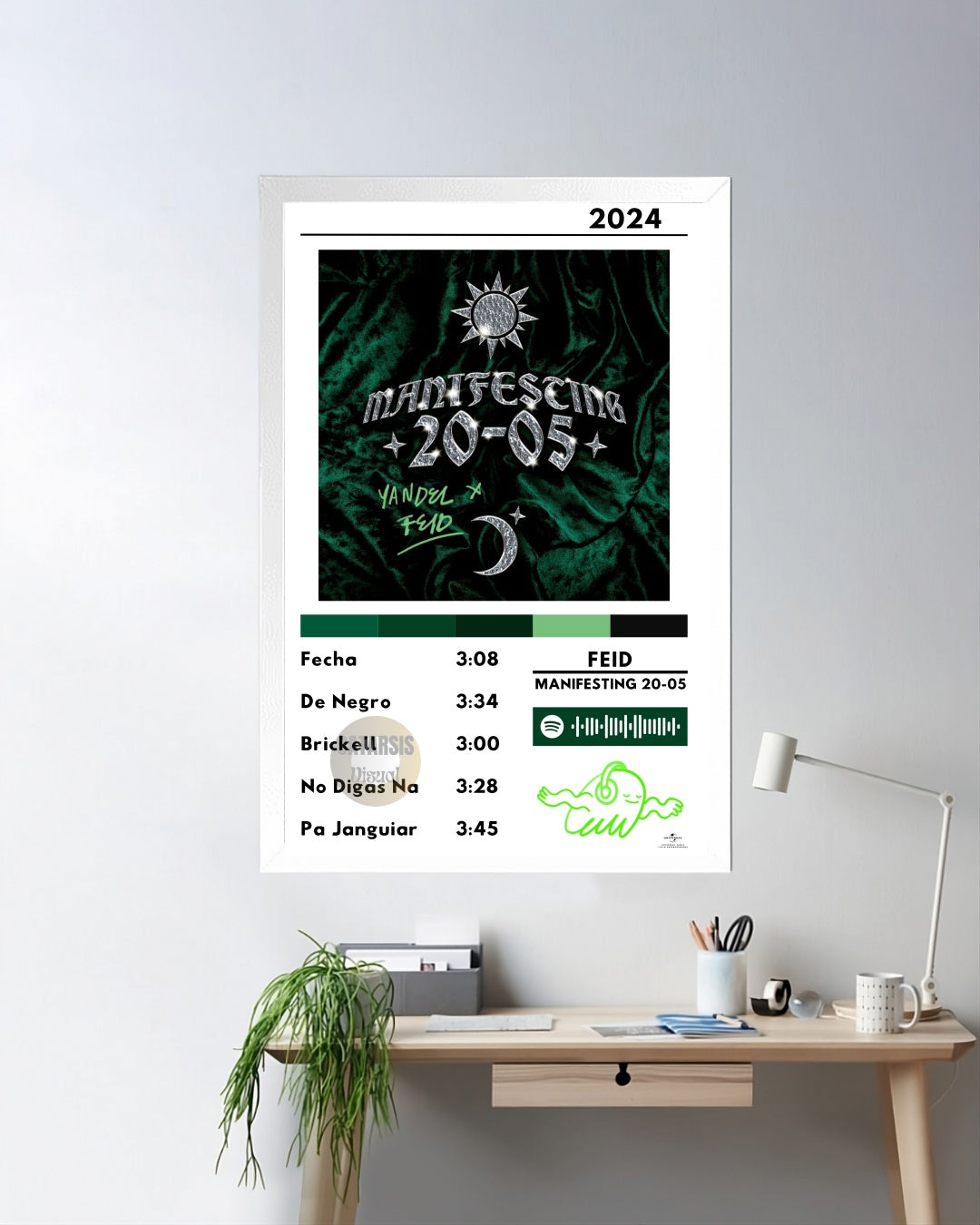 Cuadro Feid - MANIFESTING 20-05