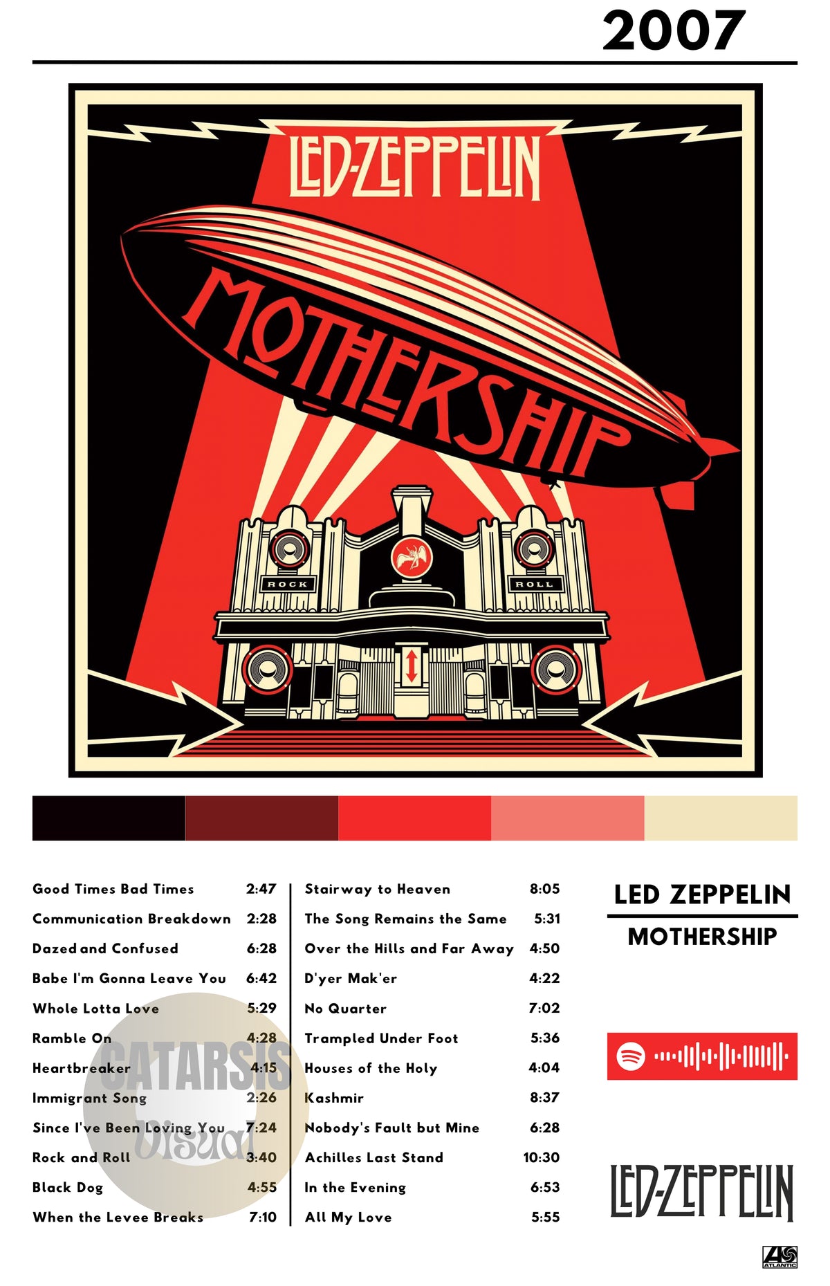 Cuadro Led Zeppelin - Mothership